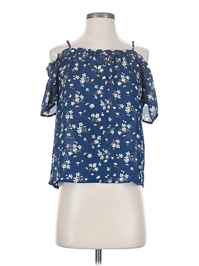 Pre-owned Love Tree Sleeveless Blouse In Blue