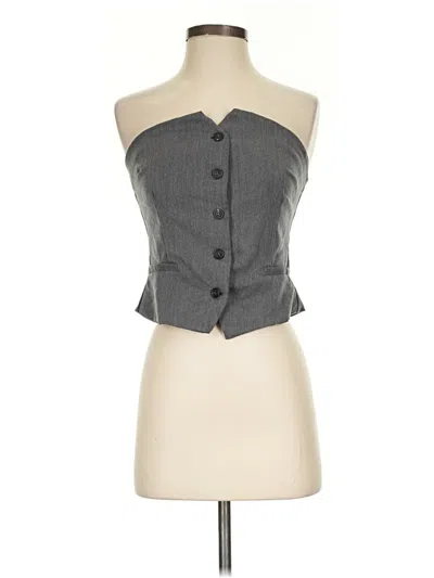 Pre-owned Love Tree Sleeveless Blouse In Gray