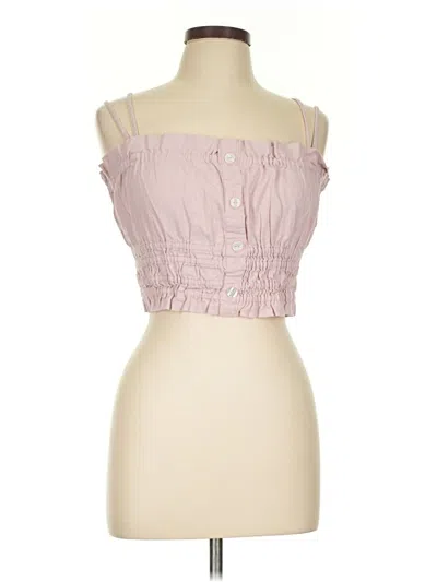 Pre-owned Love Tree Sleeveless Blouse In Pink