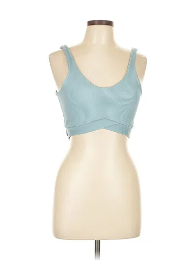 Pre-owned Love Tree Sleeveless Top Blue Sweetheart Neckline Tops