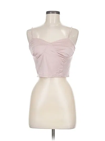 Pre-owned Love Tree Sleeveless Top Pink Sweetheart Neckline Tops