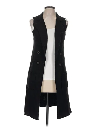 Pre-owned Love Tree Sweater Vest In Black