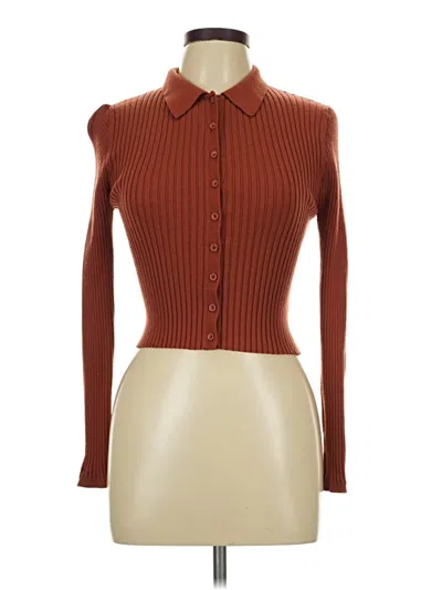 Pre-owned Love Tree Sweater Vest In Brown
