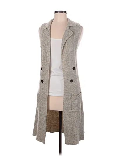 Pre-owned Love Tree Sweater Vest In Gray