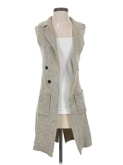 Pre-owned Love Tree Sweater Vest In Gray