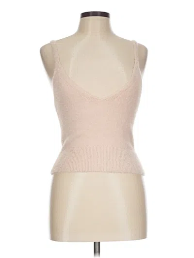 Pre-owned Love Tree Sweater Vest In Tan