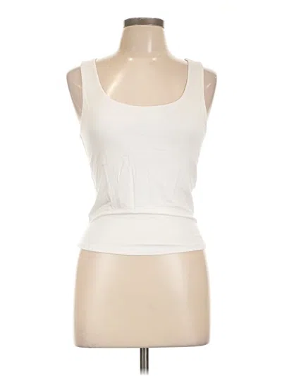 Pre-owned Love Tree Tank Top Ivory Strapless Neckline Tops