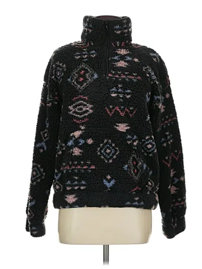 Pre-owned Love Tree Turtleneck Sweater In Black