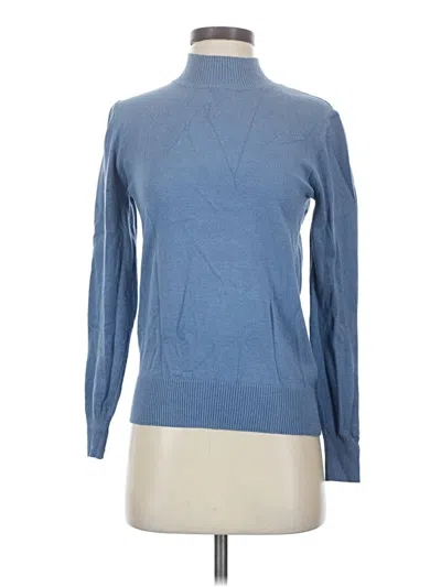 Pre-owned Love Tree Turtleneck Sweater In Blue