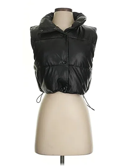 Pre-owned Love Tree Vest In Black