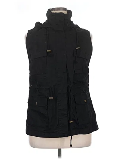 Pre-owned Love Tree Vest In Black