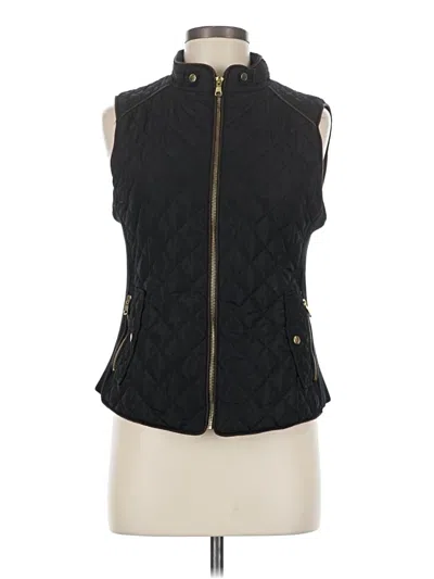 Pre-owned Love Tree Vest In Black