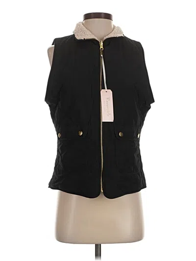 Love Tree Vest In Black