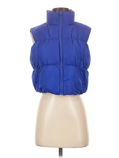 Pre-owned Love Tree Vest In Blue