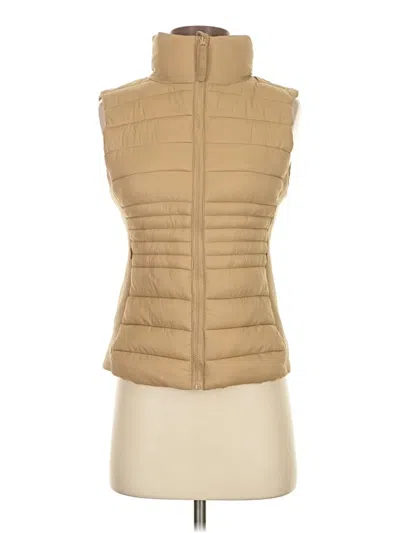 Pre-owned Love Tree Vest In Gold