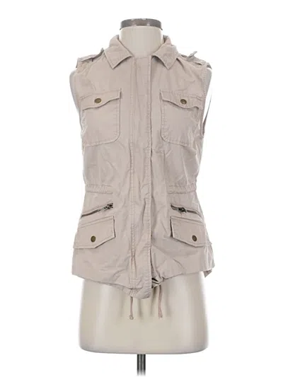 Pre-owned Love Tree Vest In Gray