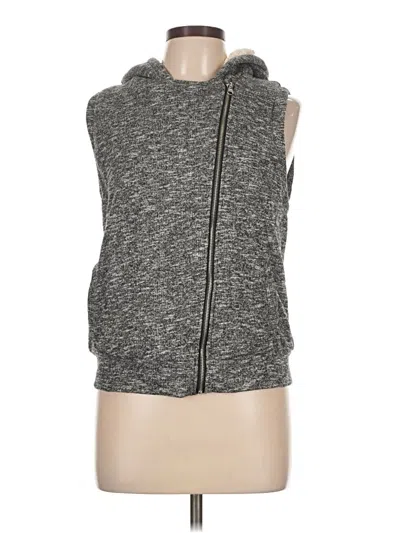 Pre-owned Love Tree Vest In Gray
