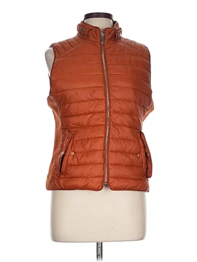 Pre-owned Love Tree Vest In Orange