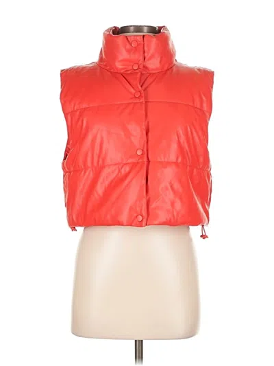 Pre-owned Love Tree Vest In Red