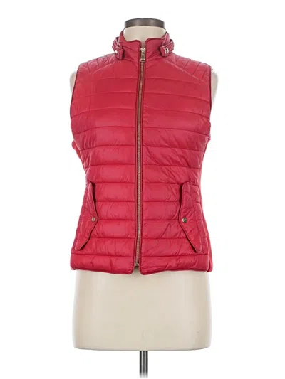 Pre-owned Love Tree Vest In Red