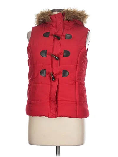 Pre-owned Love Tree Vest In Red