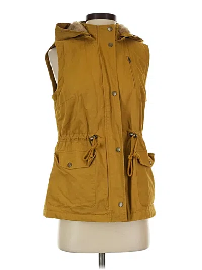 Pre-owned Love Tree Vest In Yellow