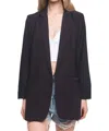 Love Tree Walk The Walk Blazer In Black In Black
