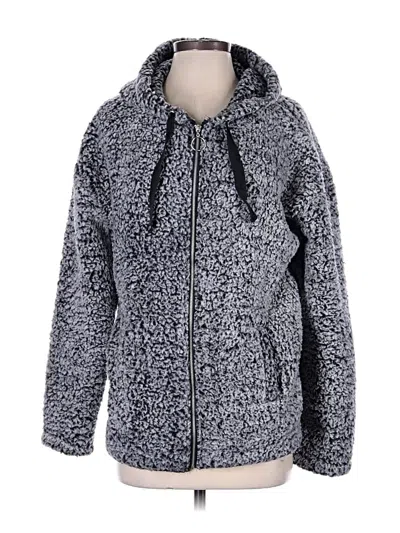 Pre-owned Love Tree Zip Up Hoodie In Gray