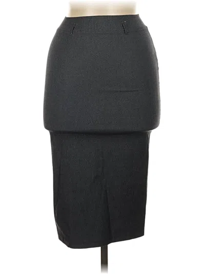 Pre-owned Love University Formal Skirt In Gray