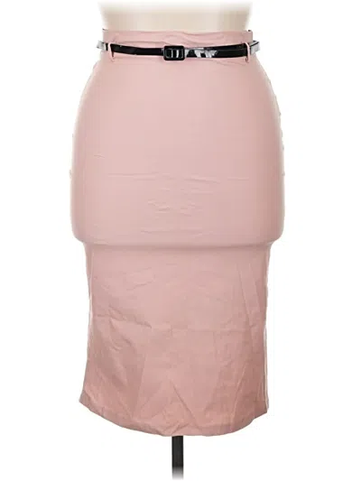 Pre-owned Love University Formal Skirt In Pink