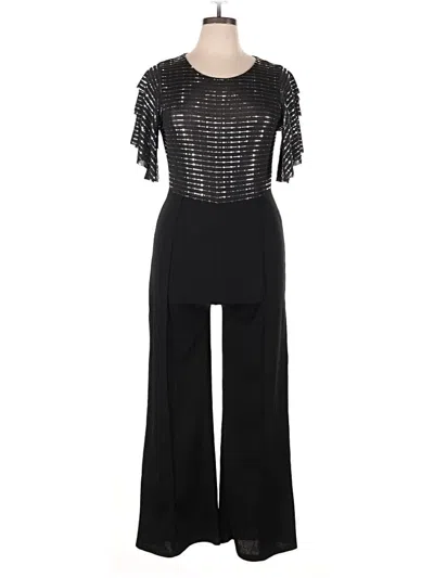 Pre-owned Love University Jumpsuit In Black