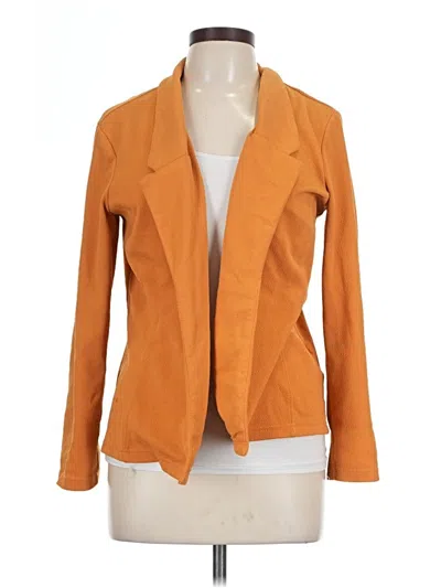 Pre-owned Love University Long Sleeve Top Orange Cowl Neck Tops