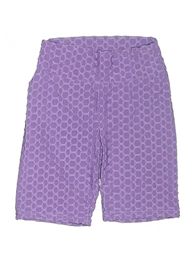 Pre-owned Love University Shorts In Purple