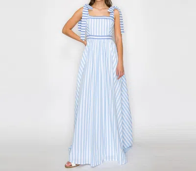 Love Wednesday The Dreamy Maxi Dress In Blue