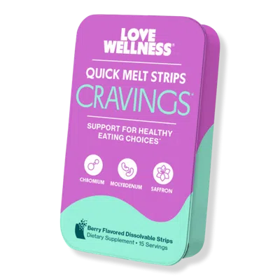 Love Wellness Cravings Quick Melt Strips