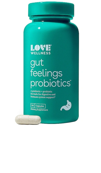 Love Wellness Gut Feelings Probiotics Capsules In N,a