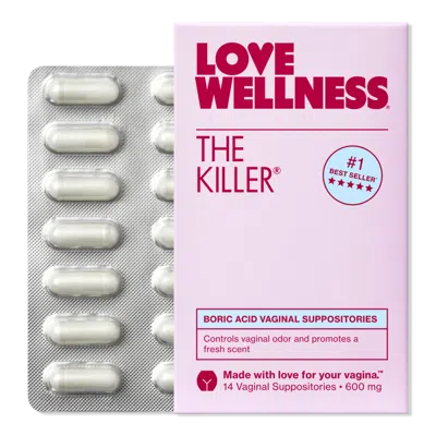 Love Wellness The Killer: Boric Acid Vaginal Suppositories