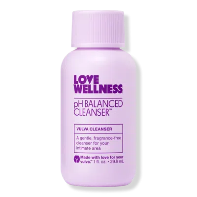 Love Wellness Travel Size Ph Balanced Cleanser: Vulva Cleanser