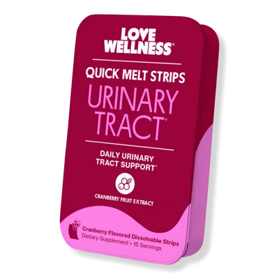 Love Wellness Urinary Tract Quick Melt Strips