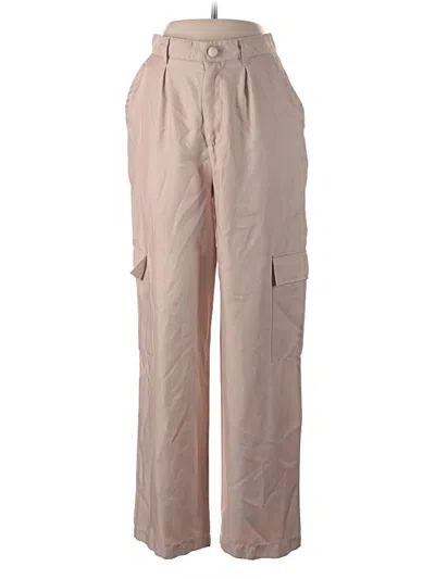 Pre-owned Love, Whit By Whitney Port Cargo Pants In Tan