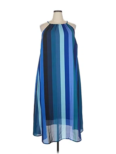 Pre-owned Love X Design Casual Dress In Blue