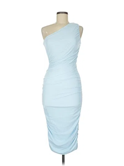 Pre-owned Love X Design Cocktail Dress In White
