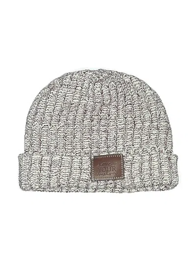 Pre-owned Love Your Melon Beanie Hat In Gray