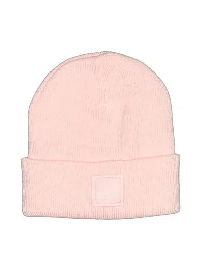 Pre-owned Love Your Melon Beanie Hat In Pink