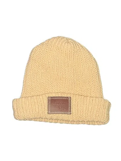 Pre-owned Love Your Melon Beanie Hat In Tan