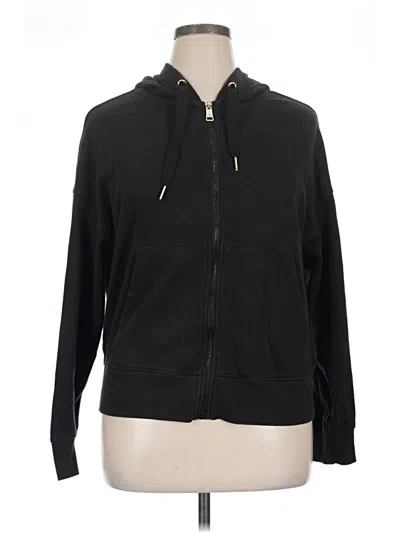 Pre-owned Love Zip Up Hoodie In Black