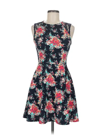 Pre-owned Love...ady Casual Dress In Blue