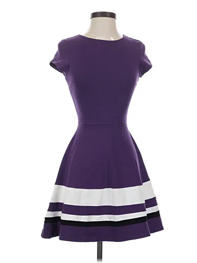 Pre-owned Love...ady Casual Dress In Purple