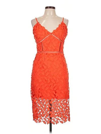 Pre-owned Love...ady Cocktail Dress In Orange