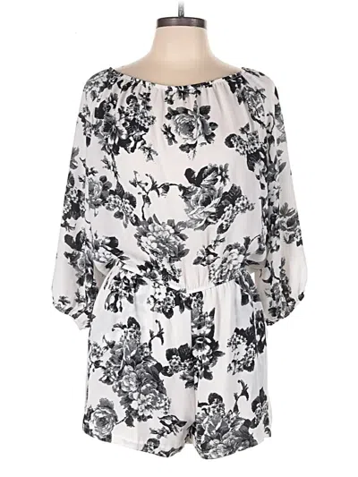 Pre-owned Love...ady Romper In Black